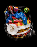 Boule de bonbons décorative.